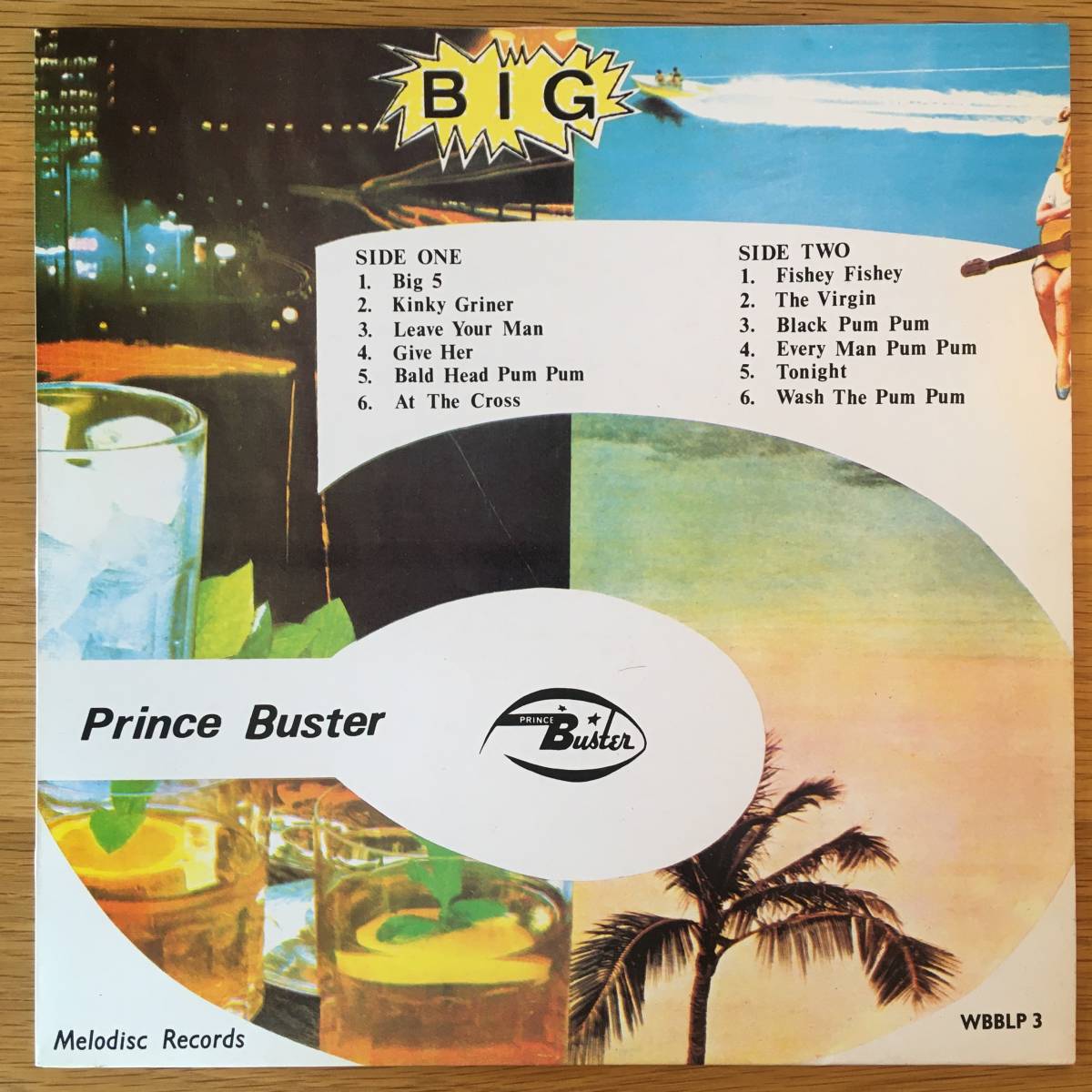 Prince Buster / Big Five [Prince Buster - WBBLP 3, Westmoor Music Ltd - WBBLP 3]の画像1