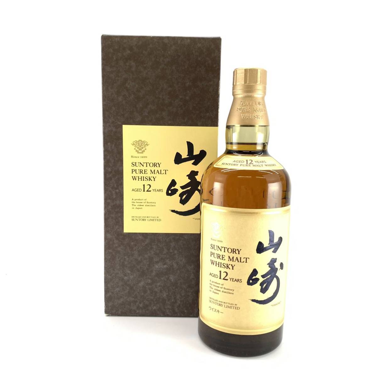 SUNTORY 山﨑 ピュアモルトウイスキー 12年 750ml 43%-