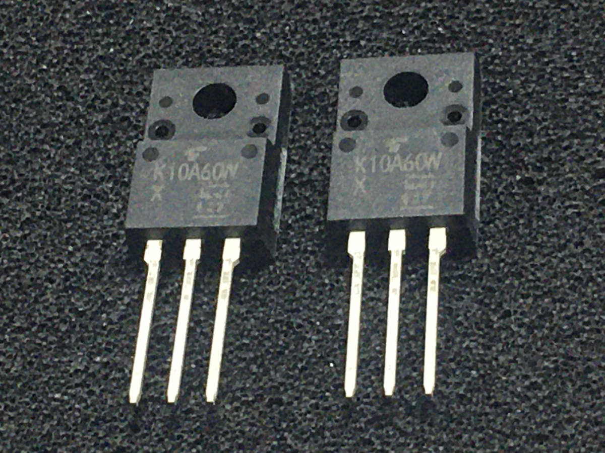 東芝　パワーMOSFET　TK10A60W,S5X(J　600V　9.7A　41個