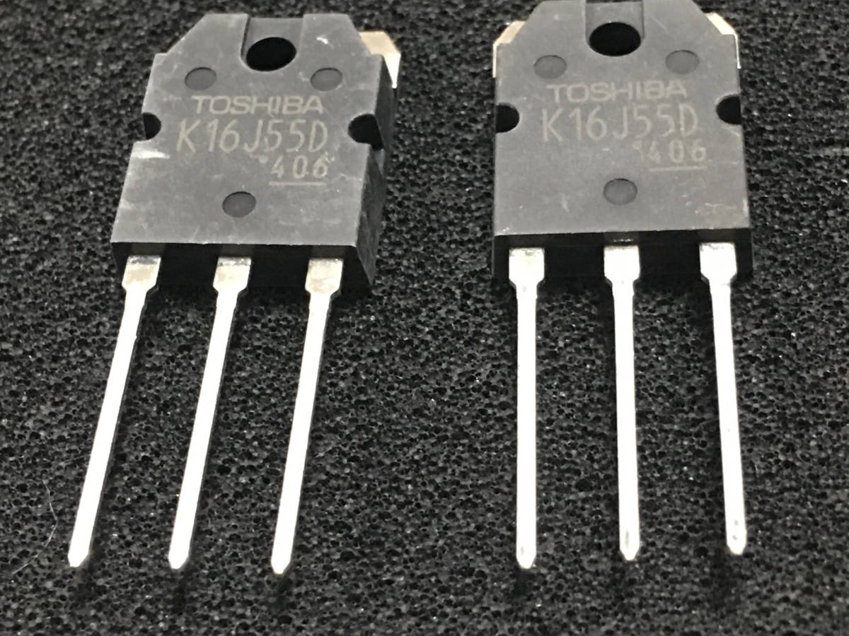 本店は 東芝 パワーMOSFET TK16J55D 550V 16A 35個 トランジスタ