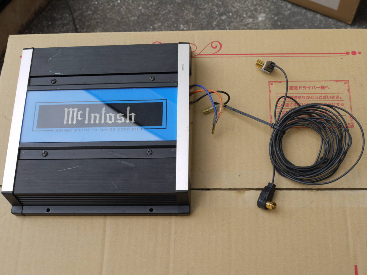 送料無料 マッキントッシュ MDA4000 nascd.edu.bd