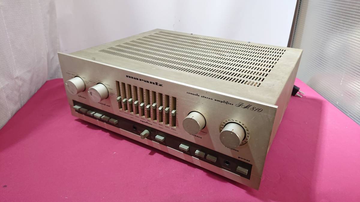 Yahoo!オークション - Marantz (マランツ) PM810 プリメイン Yahoo!オークション - Marantz (マランツ) PM810 プリメイン