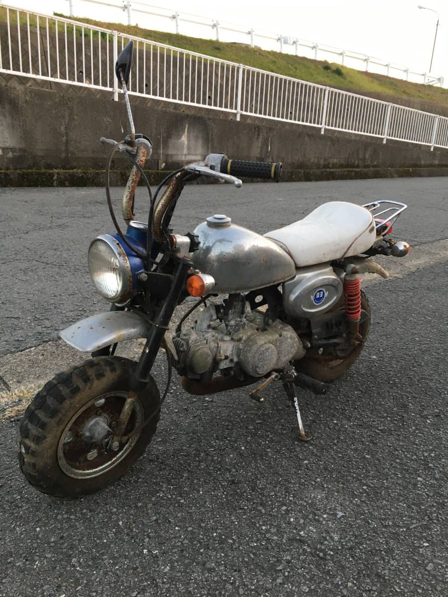 生まれのブランドで ホンダ モンキーZ50J ホンダ Z50J 4L marz.jp 書類