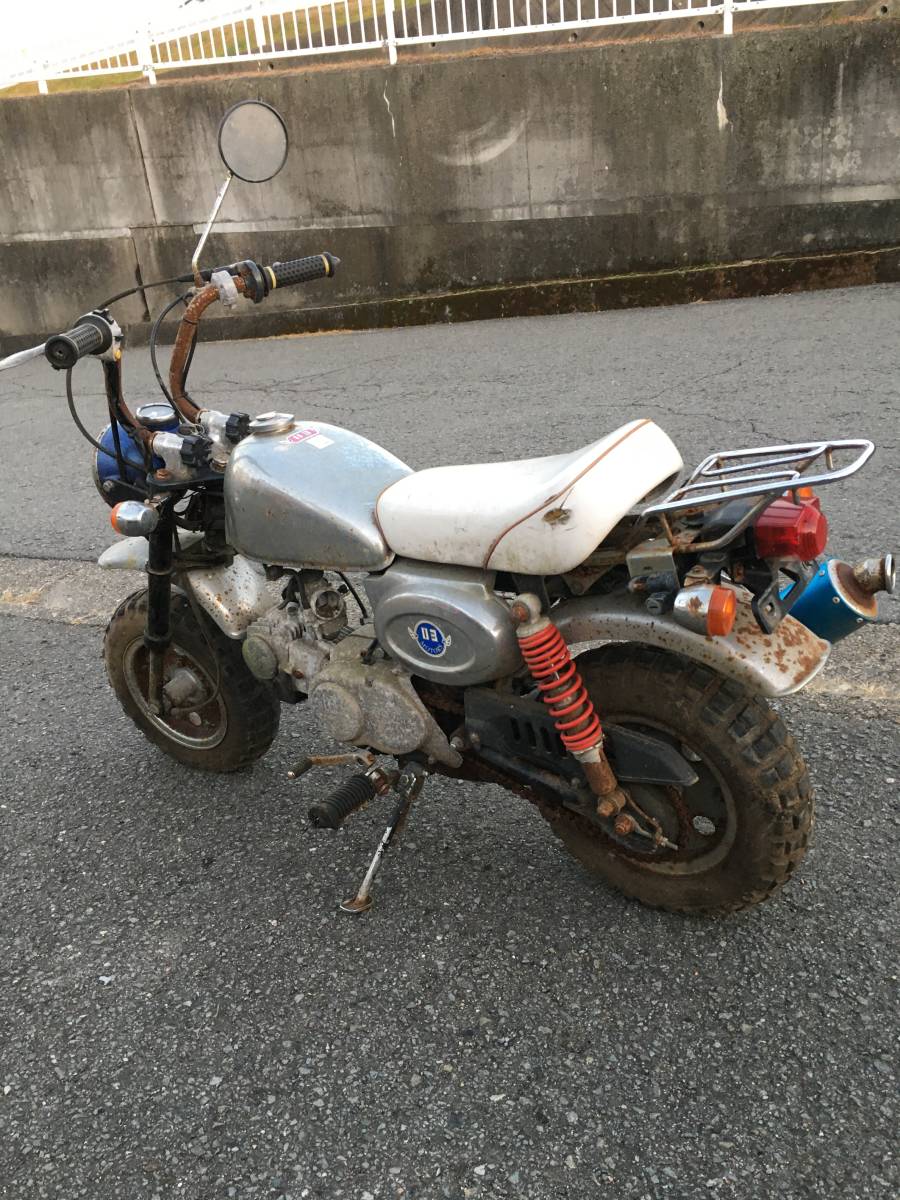 ホンダ モンキー Z50J 書類付レストアベース車 和歌山〜 オートバイ