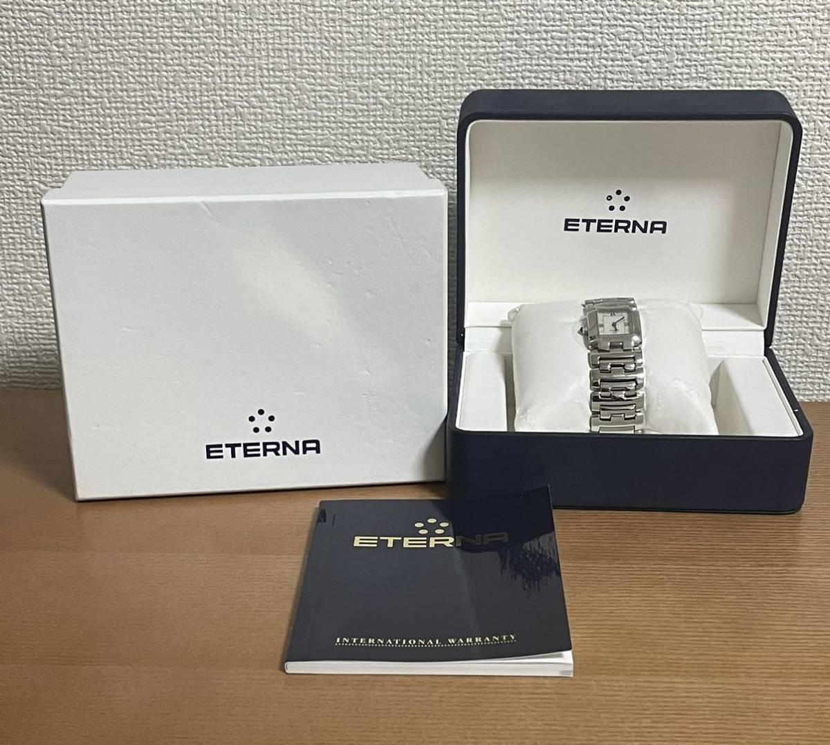 Eterna Eterna 2608 41 10 antique wristwatch new goods unused free shipping 