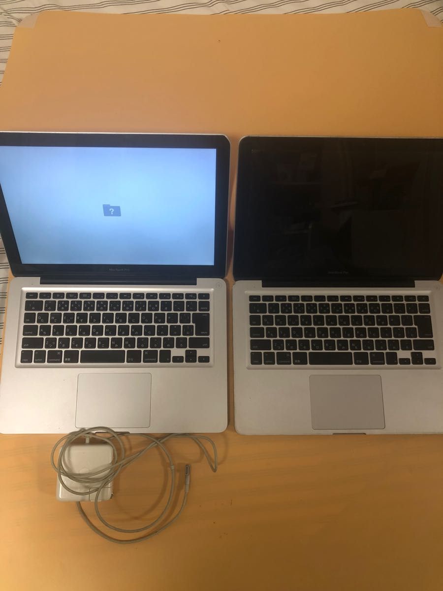 ジャンク品扱い MacBook Pro 2台 A1278 充電器1台付き Yahoo!フリマ（旧）-