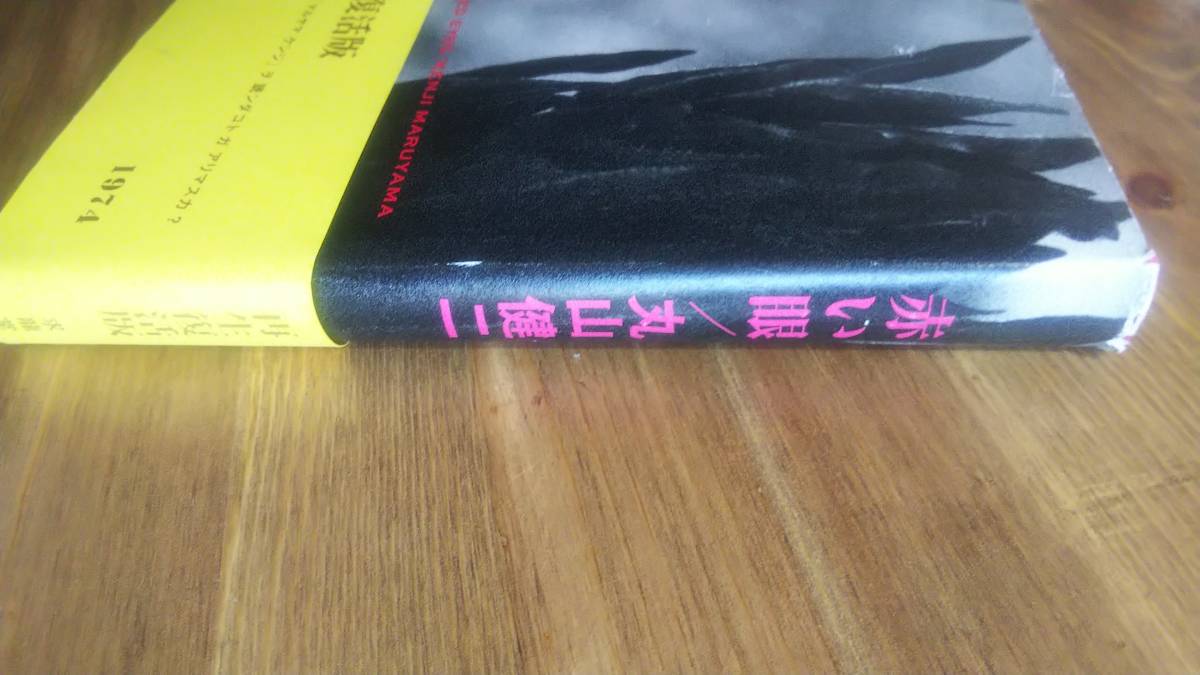 （TB‐104）　赤い眼 単行本（再生復活版）　　著者＝丸山健二　　　発行＝求龍堂