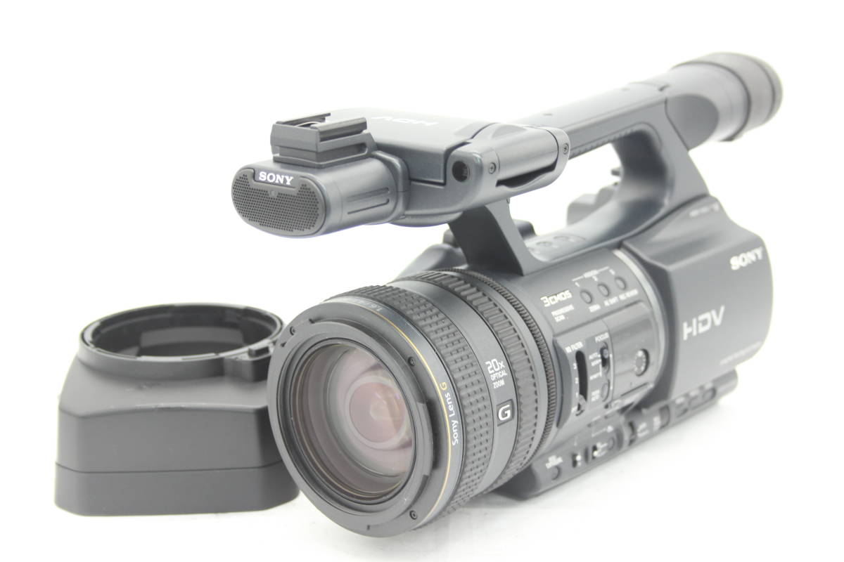 【録画確認済み】ソニー Sony Handycam HDR-FX1000 3cmos 20x optical zoom ビデオカメラ C446