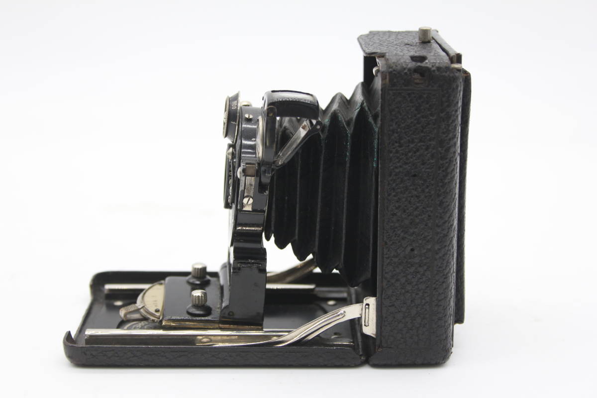【希少】 JCA Dresden Compur Jena Tessar 7.5cm F4.5 蛇腹カメラ C352の画像3