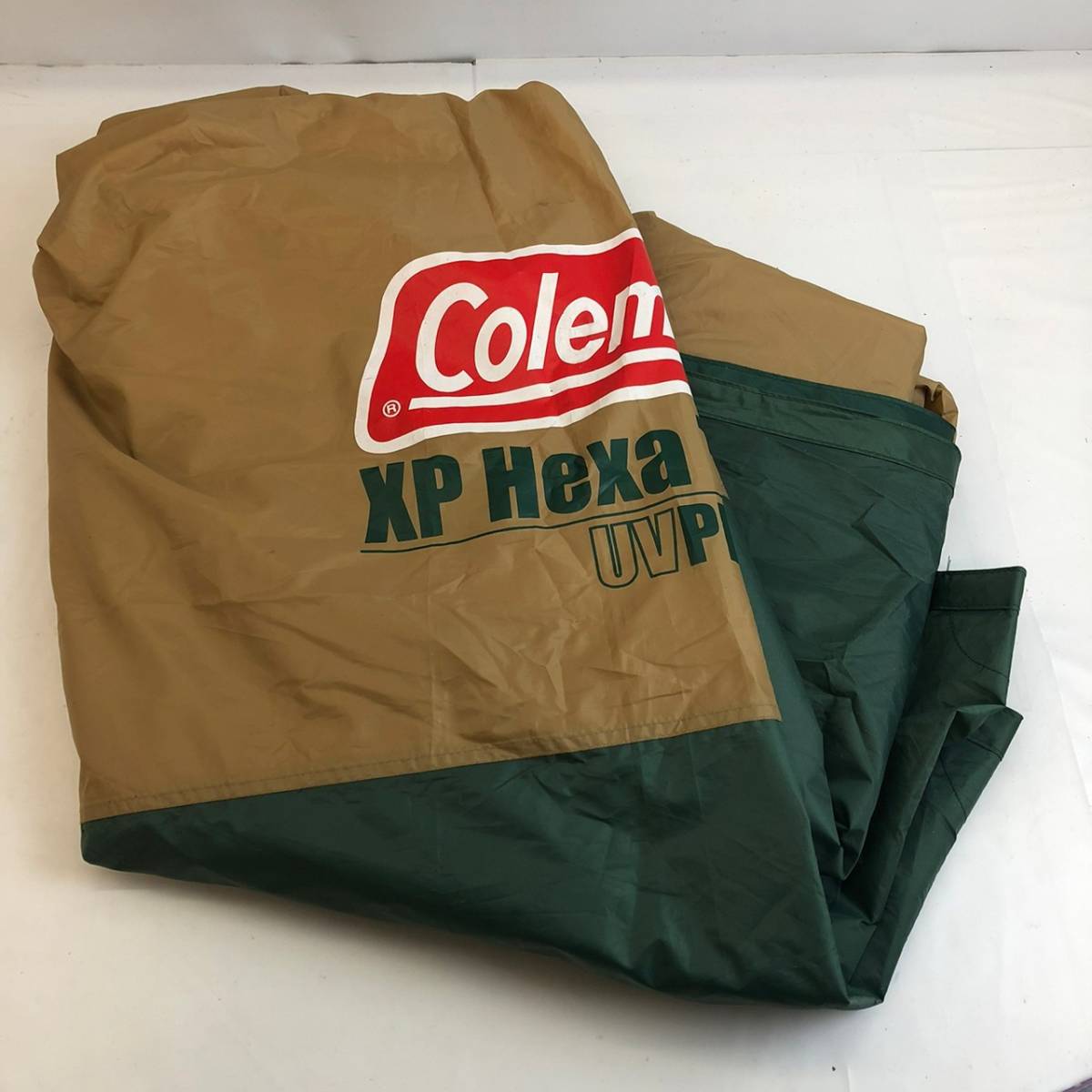 No.9371【アウトドア用品】Coleman コールマン XPヘキサタープS UVPRO ●約5.9kg● キャンプ レジャー pu防水 中古品_画像5