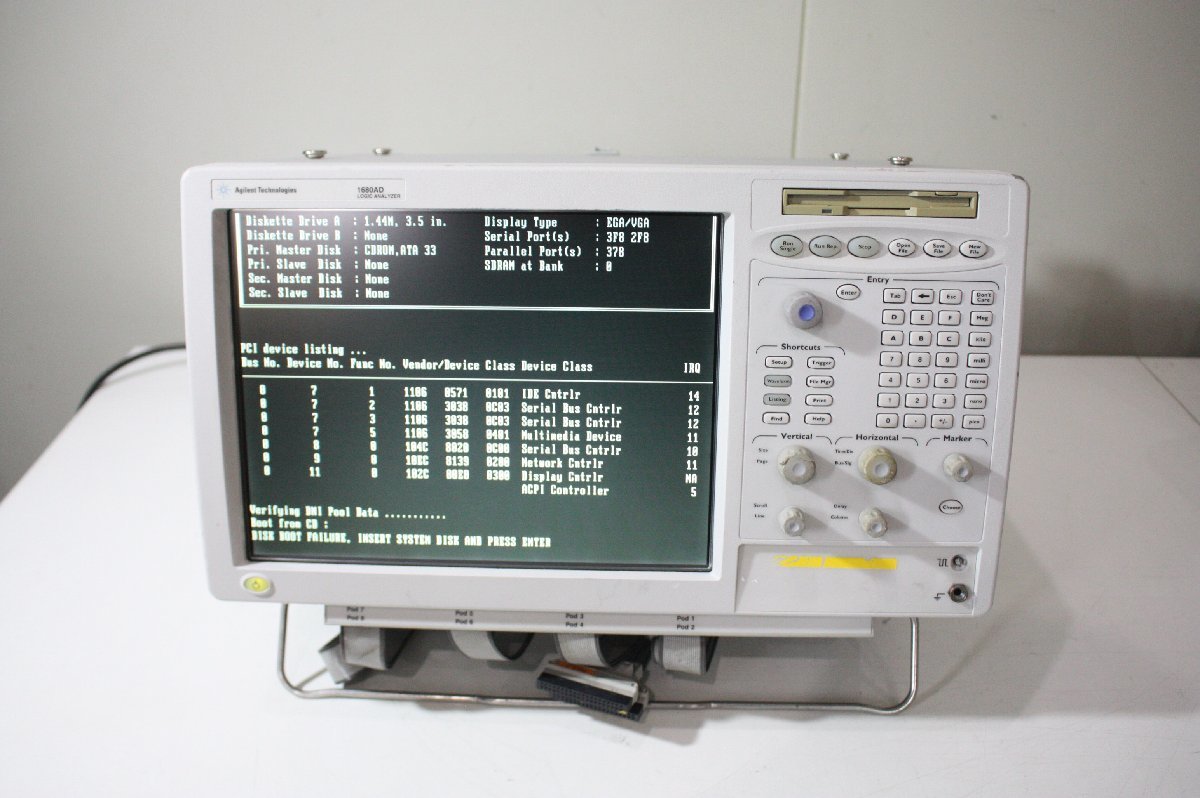 KK1【】Agilent/1680AD LOGIC ANALYZER□ロジックアナライザー