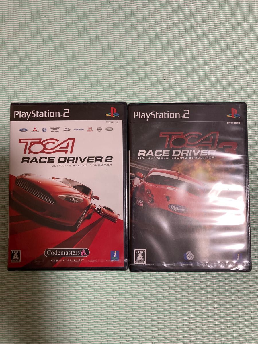 PS2 TOCA RACE DRIVER 2&3 セット