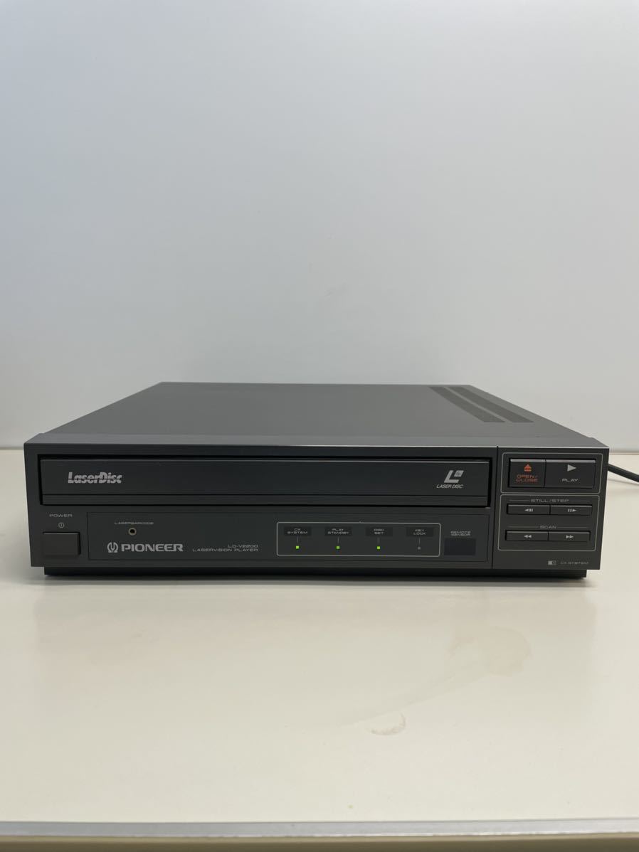 素晴らしい価格 PIONEER パイオニア LASERDISC LD-V2200 LASERVISION