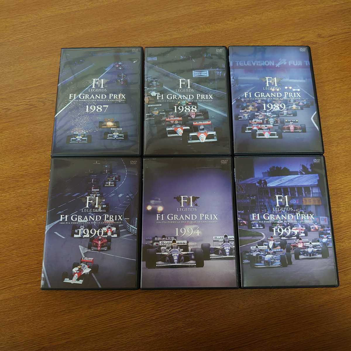 DVD】F1 LEGENDS F1 GRAND PRIX 1987 1988 1989 1990 1994 1995 総集編