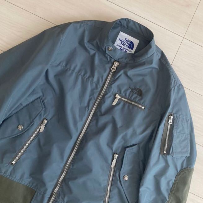 eye JUNYA WATANABE MAN × THE NORTH FACE 22SS GORE-TEX ライダースジャケット ジュンヤ ワタナベ マン ノースフェイス COMMEdesGARCONS_画像5