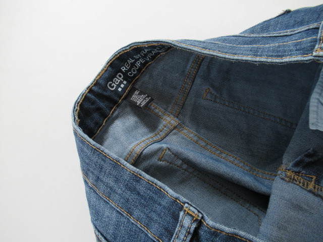 1204# used #GAP( Gap ) jeans Denim [US10/30] damage 
