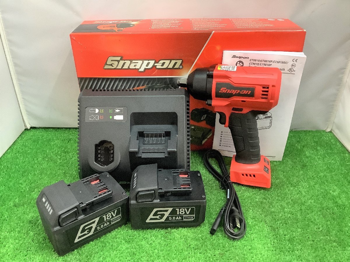 【特価】未使用品 Snap-on スナップオン 18V 1/2 コンパクトコードレスインパクトレンチ CT9015J2