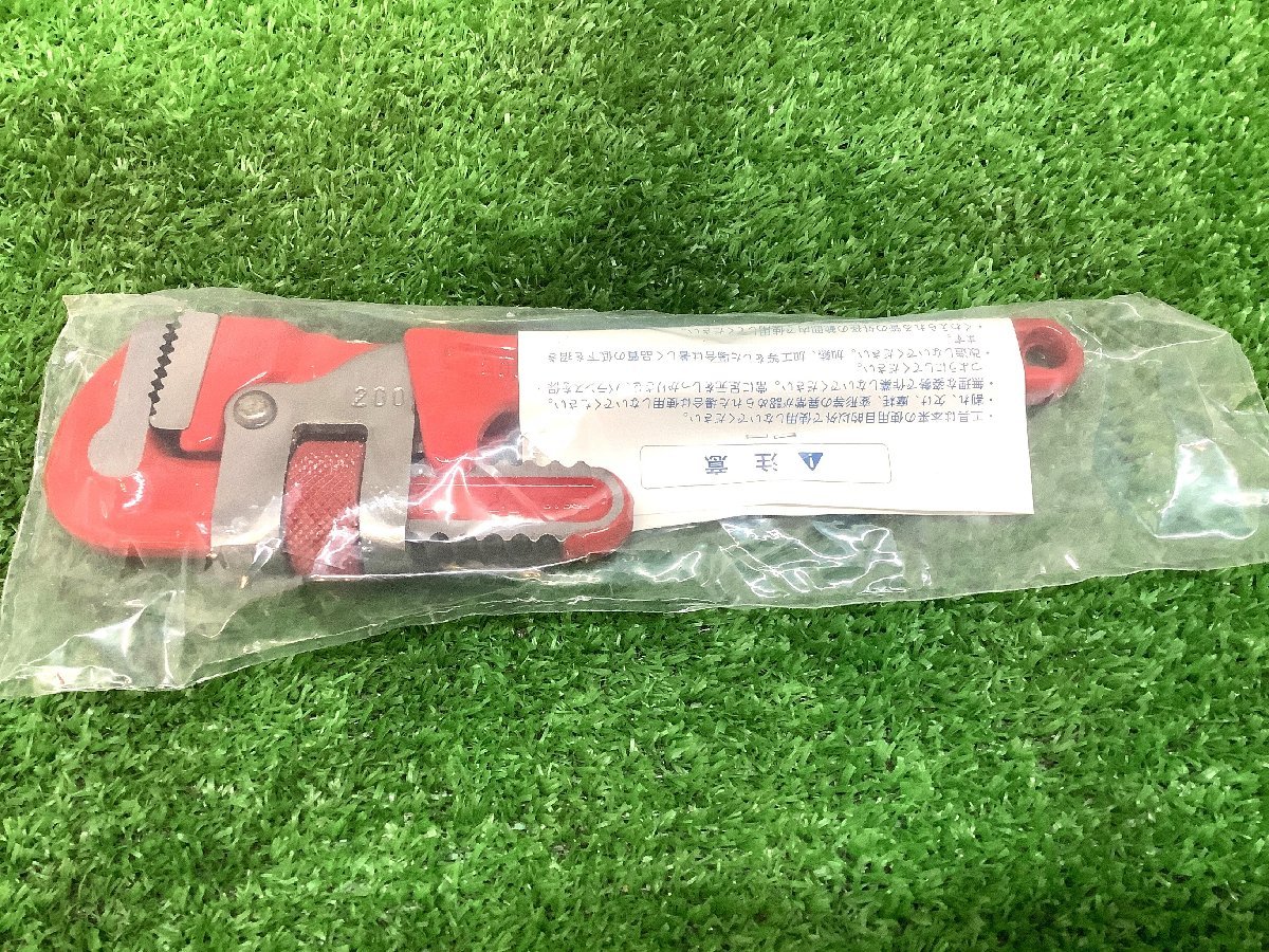 中古美品 三菱重工業 強力級 パイプレンチ U型 200mm 6本セット 【17】_画像3