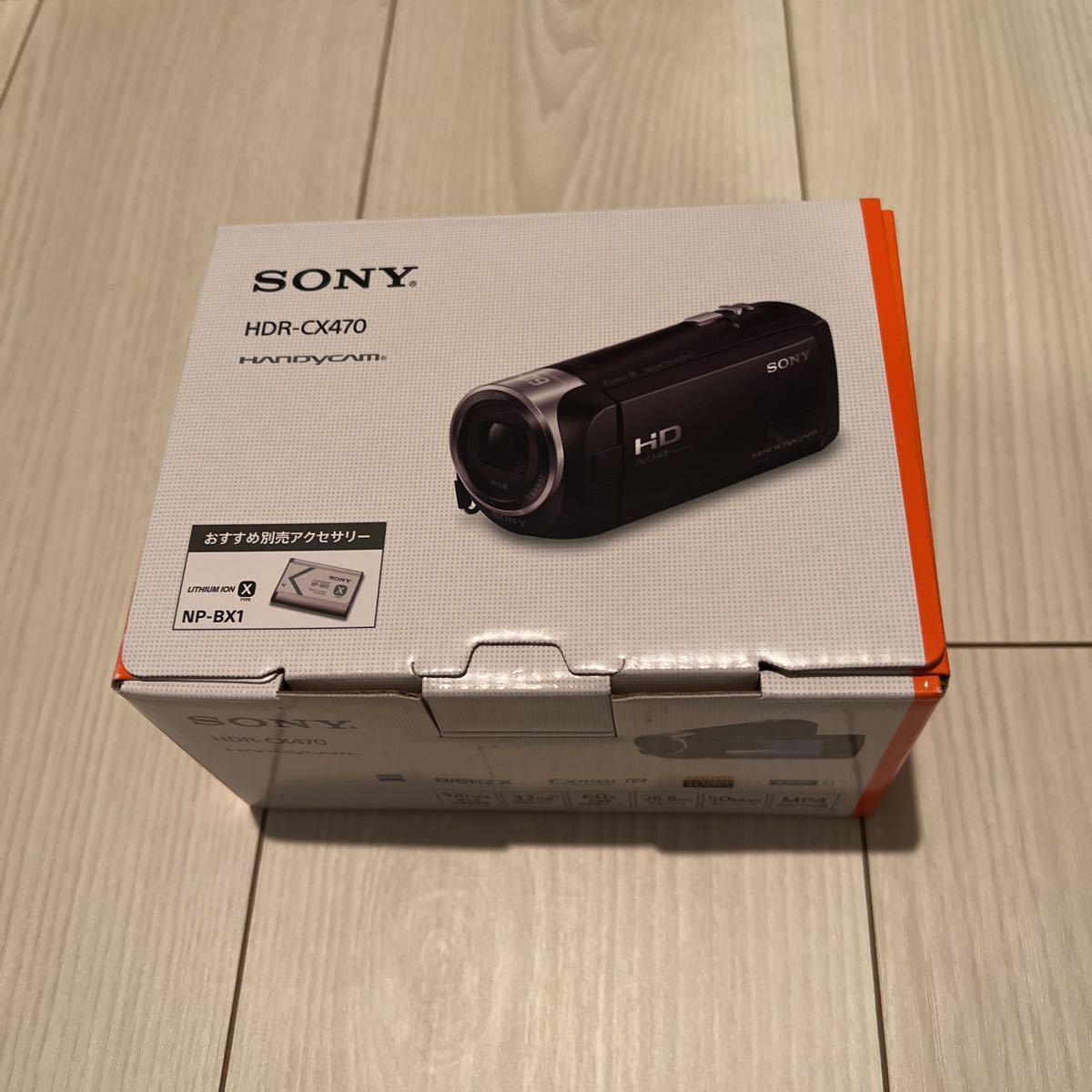 新品未使用 SONY ハンディカム HDR-CX470 ビデオカメラ SONYビデオ