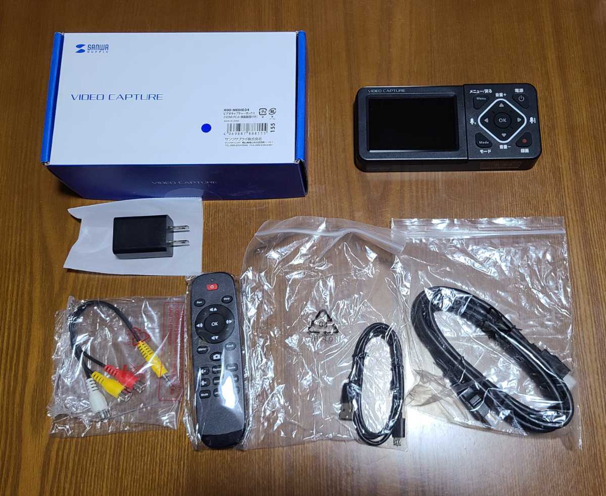 SANWA SUPPLY 400-MEDI034 HDMI ビデオキャプチャー - kanimbandung