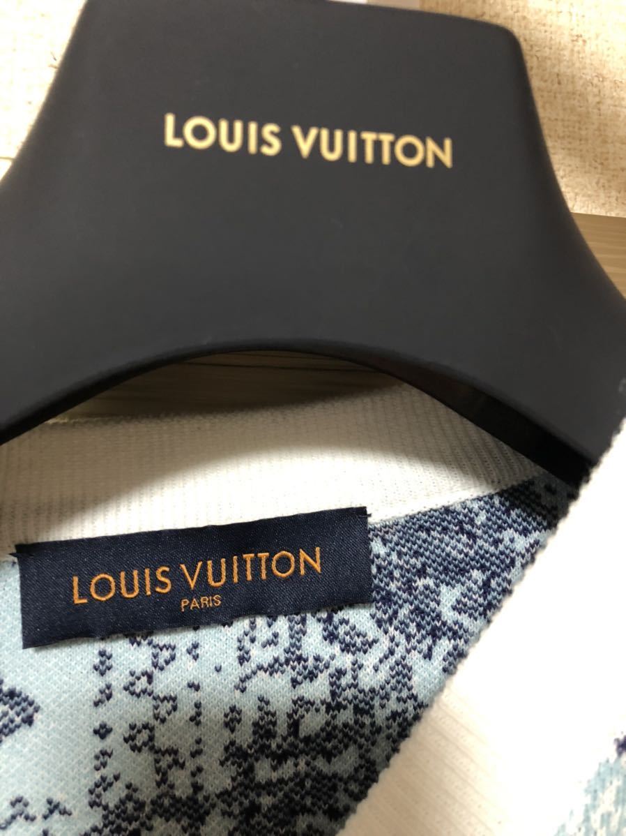 LOUIS VUITTON/ルイヴィトン モノグラム バンダナ 長袖ニット 22FW RM222M JL4 HNN24W _画像3