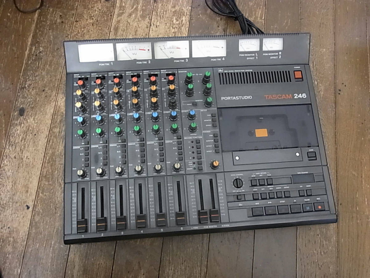 名機！TEAC TASCAM 244 カセットMTR ティアック-