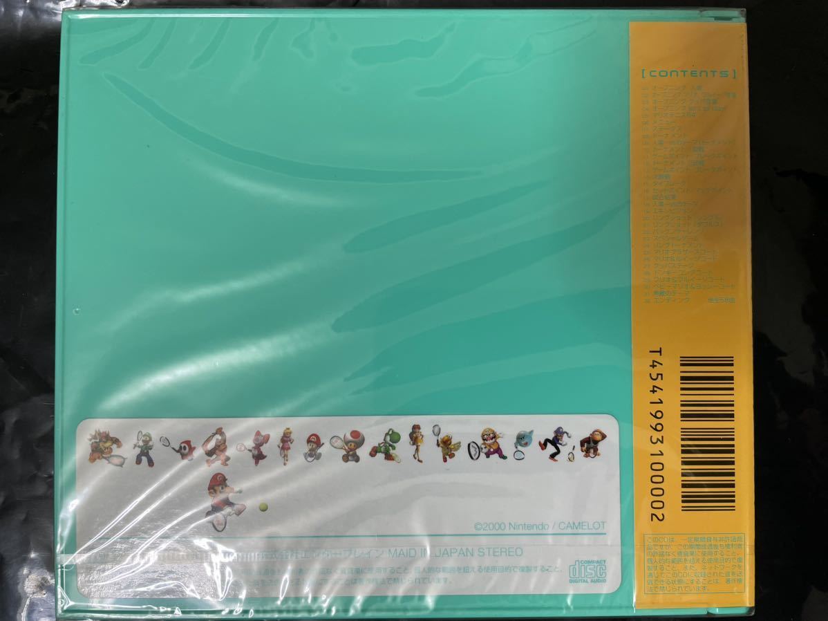【Unopened】MARIO TENNIS 64 ORIGINAL SOUND TRACK マリオテニス64 オリジナルサウンドトラック【未開封品】FMCN-1001 Motoi Sakuraba