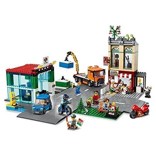 レゴ(LEGO) シティ レゴシティのタウンセンター ロードプレート付 新品 60292 おもちゃ ブロック プレゼント 未使用品 家 おうち_画像2
