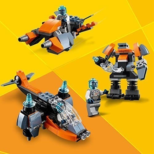 レゴ(LEGO) クリエイター サイバードローン 31111 新品 おもちゃ ブロック プレゼント 飛行機 未使用品 ひこうき 男の子 女の子_画像5