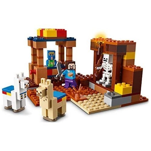 レゴ(LEGO) マインクラフト 村人の交易所 21167 新品 おもちゃ ブロック プレゼント テレビゲーム 未使用品 男の子 女の子 8歳以上_画像2