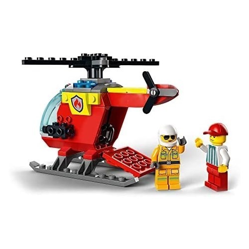 レゴ(LEGO) シティ 出動！しょうぼうヘリコプター 60318 新品 おもちゃ ブロック プレゼント 消防 未使用品 しょうぼう ヘリコプター_画像8