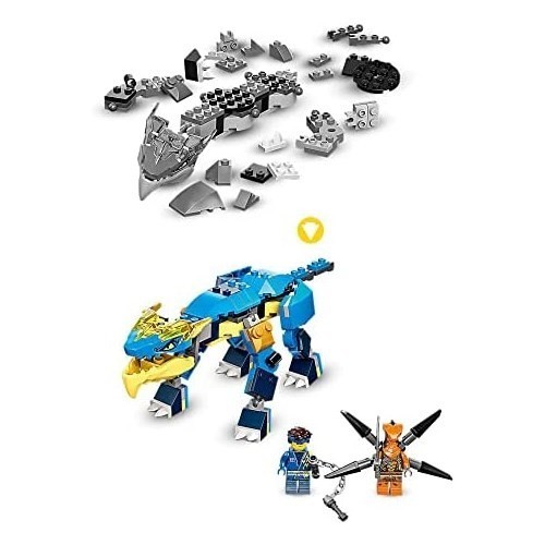 レゴ(LEGO) ニンジャゴー ジェイのサンダー・ドラゴン EVO 新品 71760 おもちゃ ブロック プレゼント 未使用品 ドラゴン 忍者_画像8