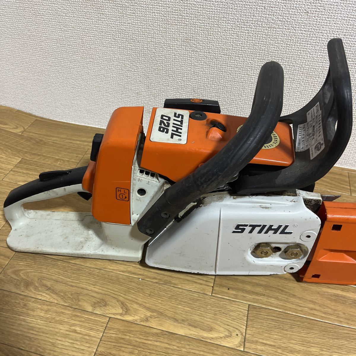 Yahoo!オークション - STIHL 026 エンジンチェーンソー 現状品 Yahoo!オークション - STIHL 026 エンジンチェーンソー 現状品