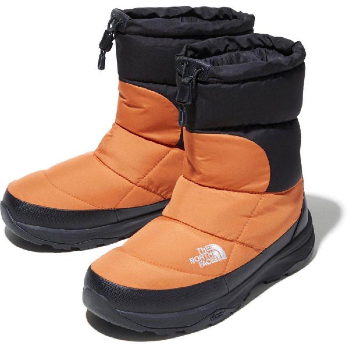 THE NORTH FACE ザノースフェイス 保温用防水ウィンターブーツ ヌプシ ダウン ブーティー II 27cmオレンジ新品