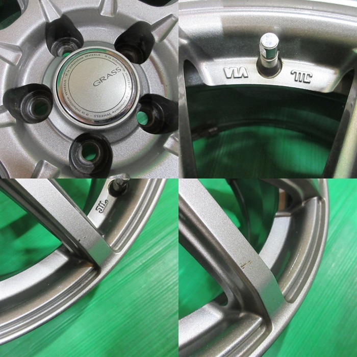 GRASS アルミホイール 16×6.5J 5穴PCD100 +48 BRZ 【超新作