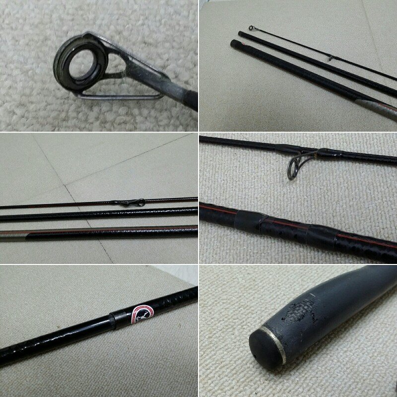 3 難あり SHIMANO シマノ TWIN POWER ツインパワー 405 CX Fuji FS-7SGS 釣り竿 ロッド