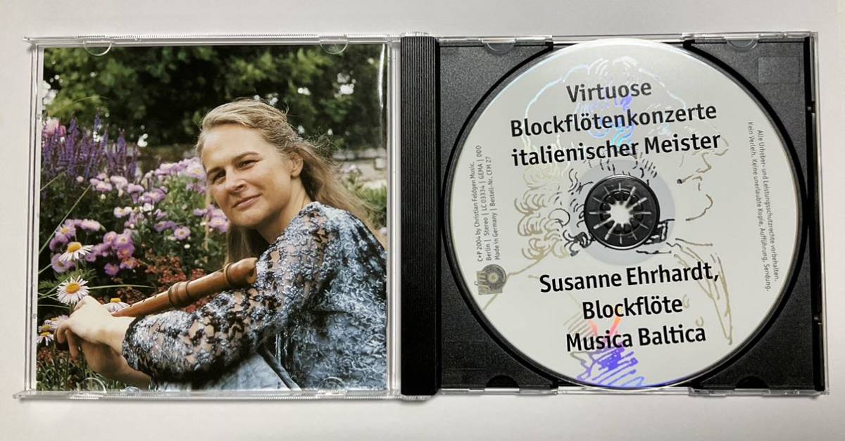 スザンヌ・エールハルト CD ヴィヴァルディ クラシック 輸入盤 Susanne Ehrhardtの画像2