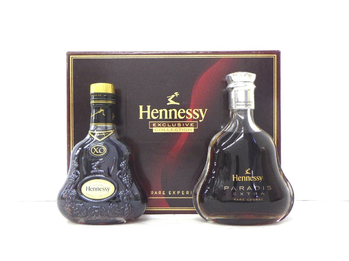 Yahoo!オークション - 古酒 未開栓 2本セット Hennessy ヘネシー エク