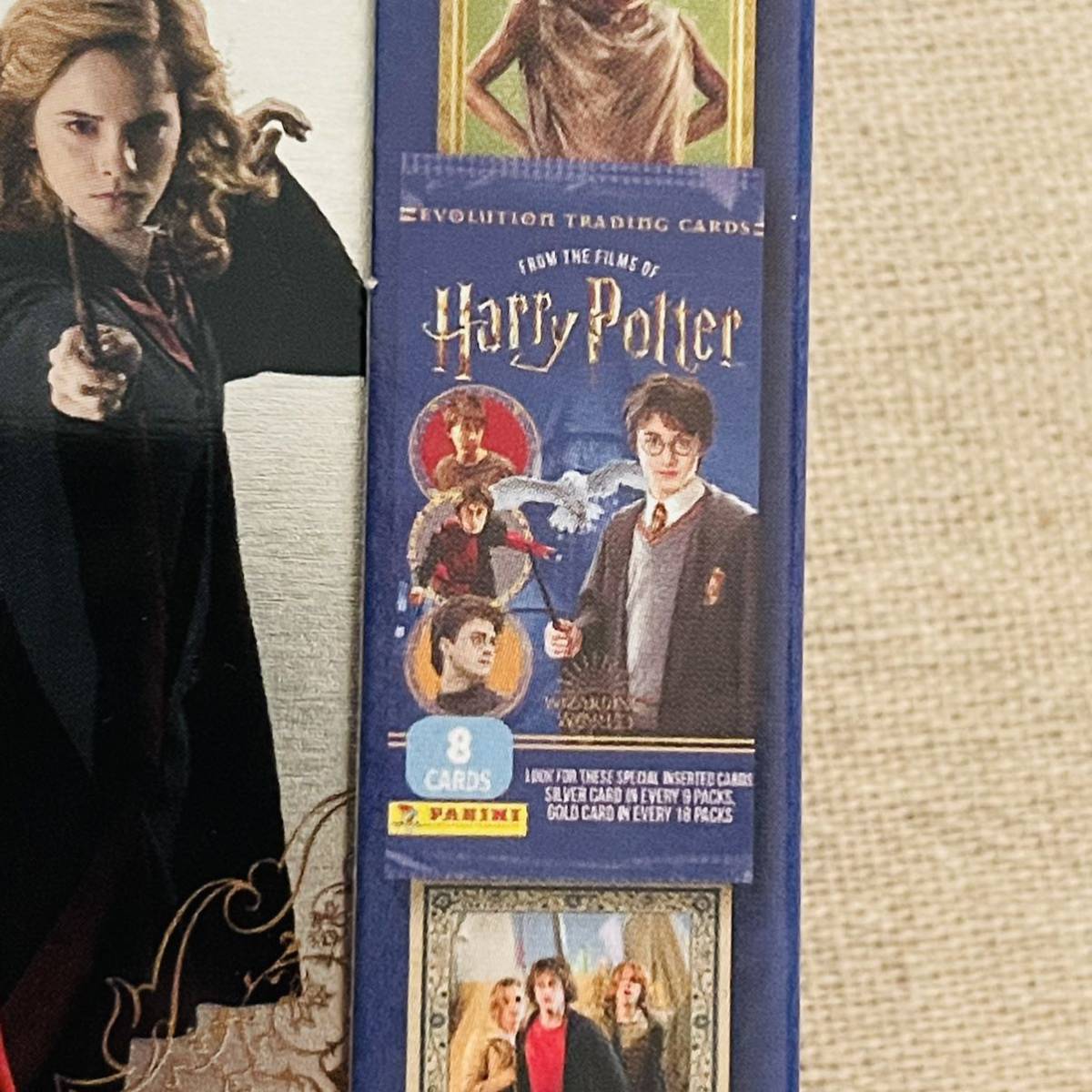 新品　Harry Potter EVOLUTION TRADING CARDS ハリーポッター　エボリューション　トレカ　コレクターズ缶　シルバー_画像4