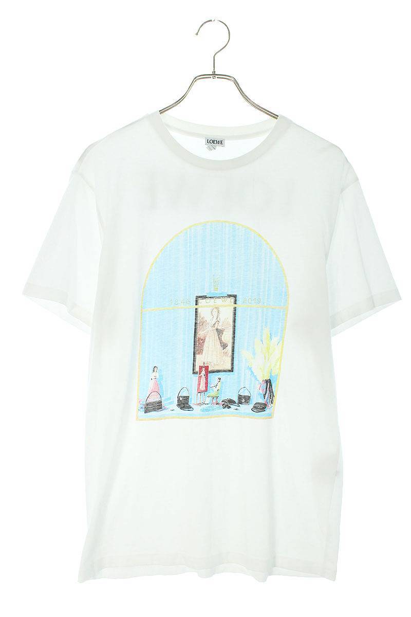 なくこれか 美品 20SS Paula's Ibiza マーメイドプリント Tシャツ