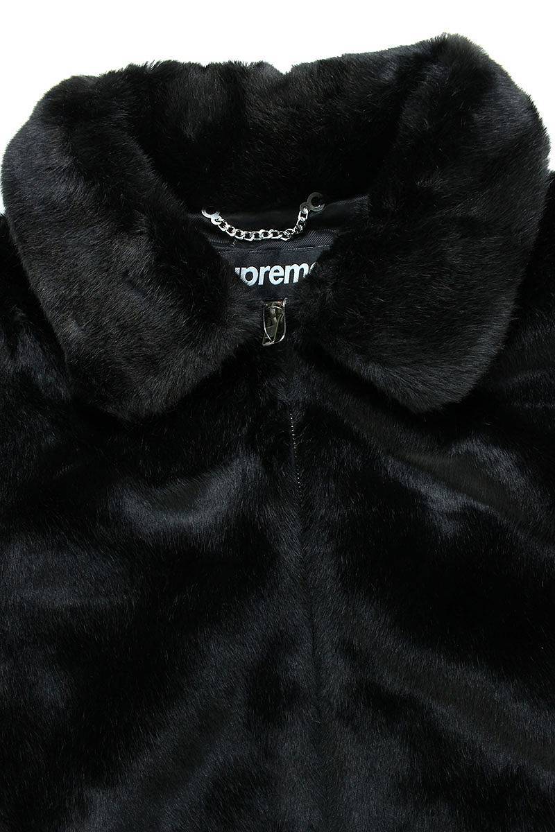 シュプリーム SUPREME 17SS Faux Fur Bombur Jacket サイズ:M フェイクファーボンバーブルゾン 中古 SJ02_画像5