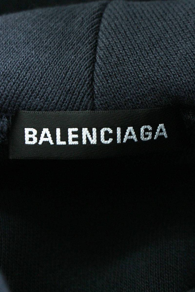 バレンシアガ BALENCIAGA 19AW 541873 TCV37 サイズ:S スピードハンターズプルオーバーパーカー 中古 SB01_画像3