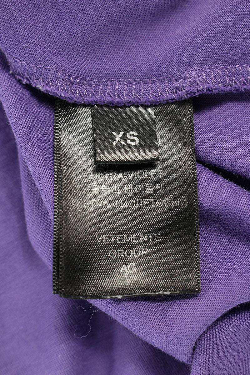 ヴェトモン VETEMENTS UA53TR480U サイズ:XS スウィートロゴプリントTシャツ 中古 SB01_画像5