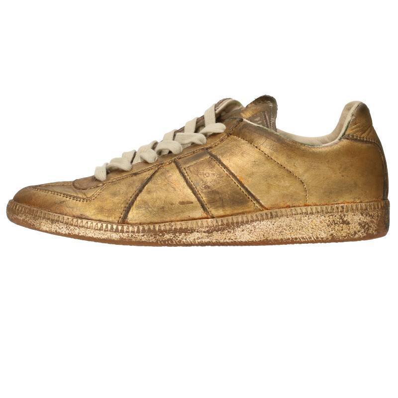 正式的 マルタンマルジェラ Maison Martin Margiela ジャーマントレーナー サイズ:39 REPLICAローカットスニーカー 中古 BS99 その他 正式的 マルタンマルジェラ Maison Martin Margiela ジャーマントレーナー サイズ:39 REPLICAローカットスニーカー 中古 BS99 その他