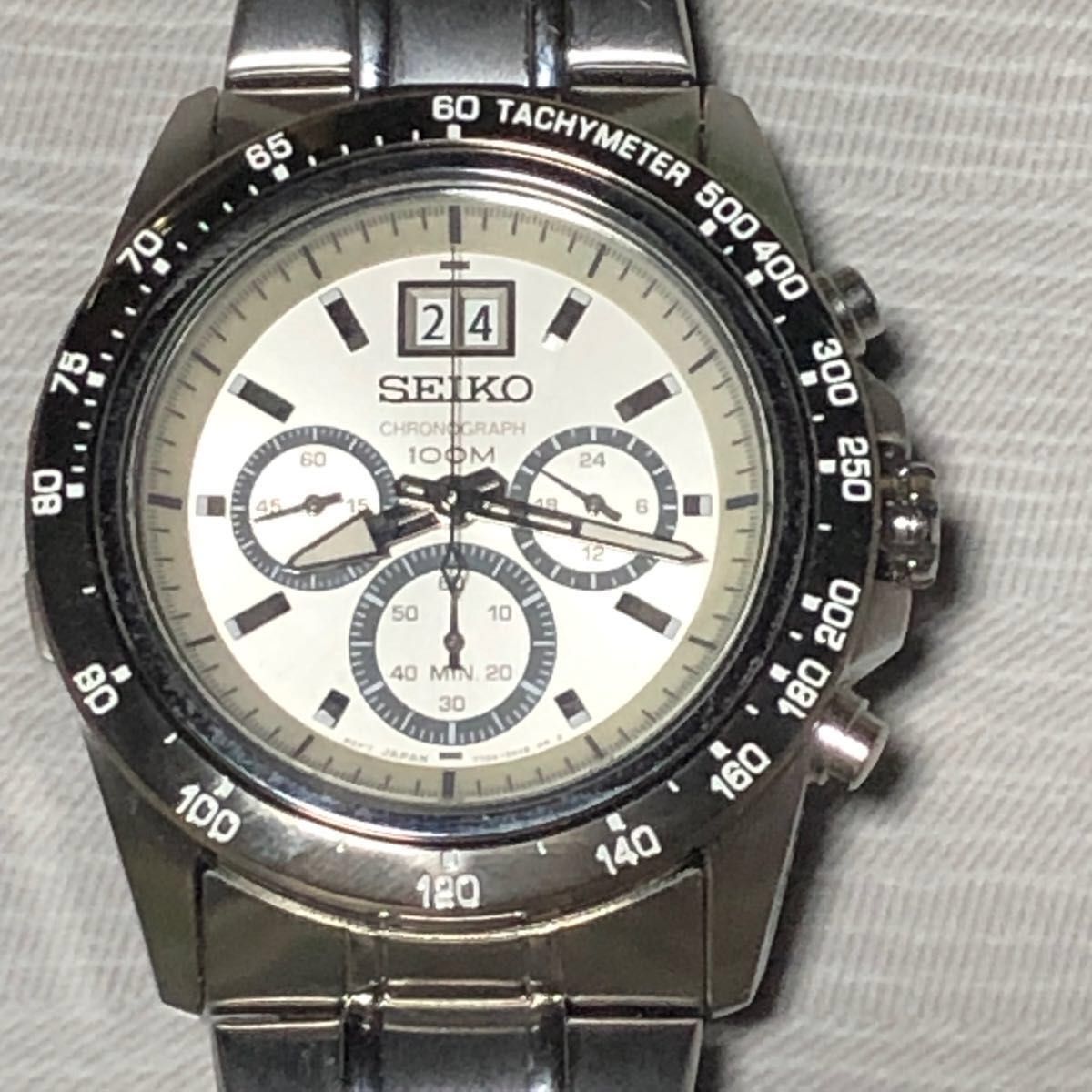 SEIKO Chronos メンズ 腕時計 10気圧防水-connectedremag.com