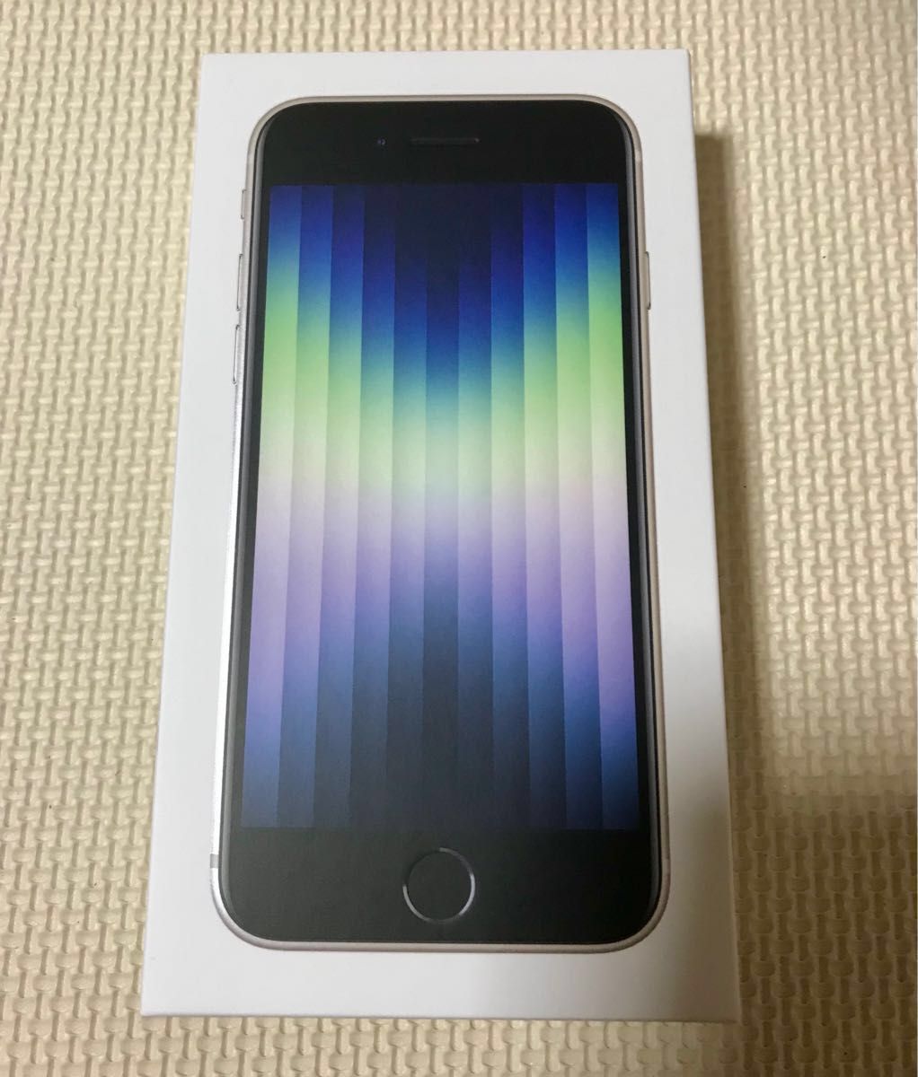 Apple iPhone se 第3世代 64GB スターライト SIMフリー スマホ スマホ