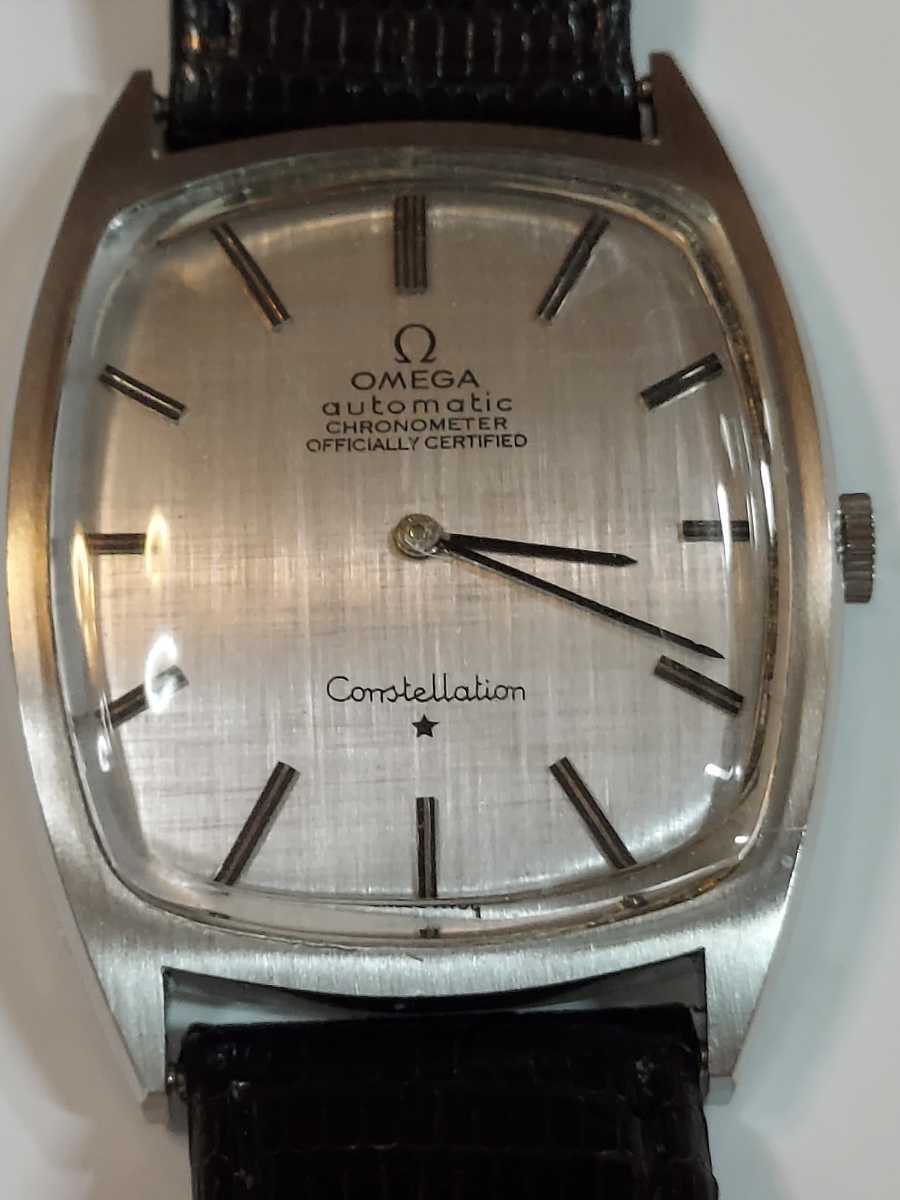 OMEGA オメガ コンステレーション ヴィンテージ 腕時計 morellato automatic chronometer officially certified constellation メンズ