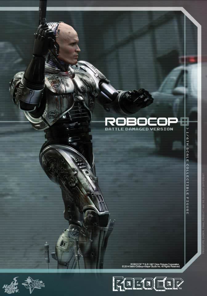 ホットトイズ ロボコップ(バトルダメージ版)1/6 フィギュア