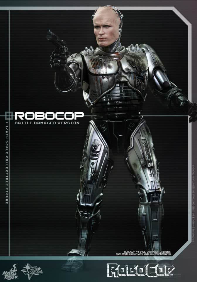 ホットトイズ ロボコップ(バトルダメージ版)1/6 フィギュア