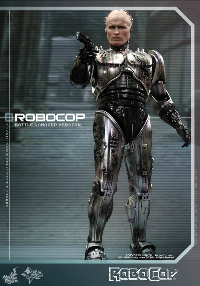 ホットトイズ ロボコップ(バトルダメージ版)1/6 フィギュア